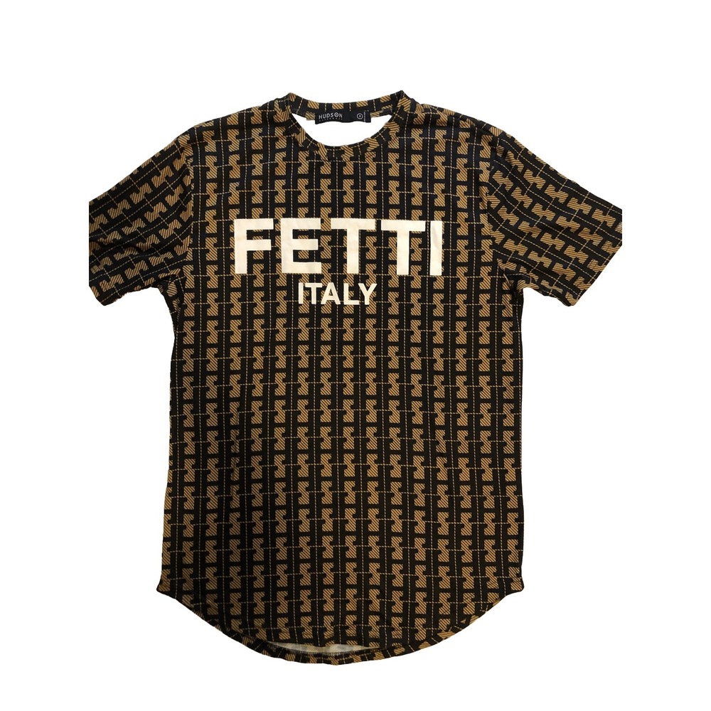 Fetti Italy - Men's Hudson Outerwear SMALL Designer Streetwear T-Shirt